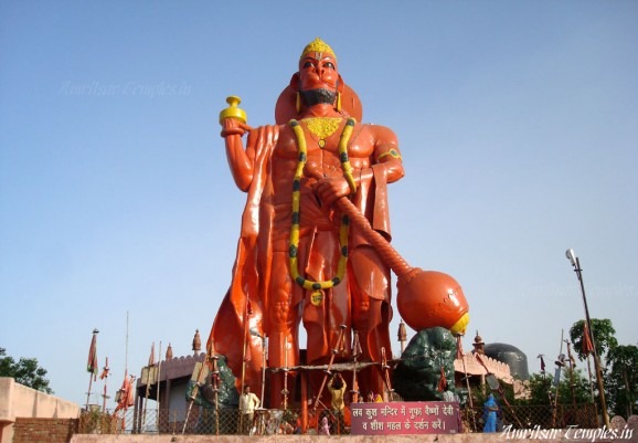 Hanuman of Ram Tirath temple